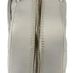 Chanel White CC Lambskin Wild Stitch Handbag 2003