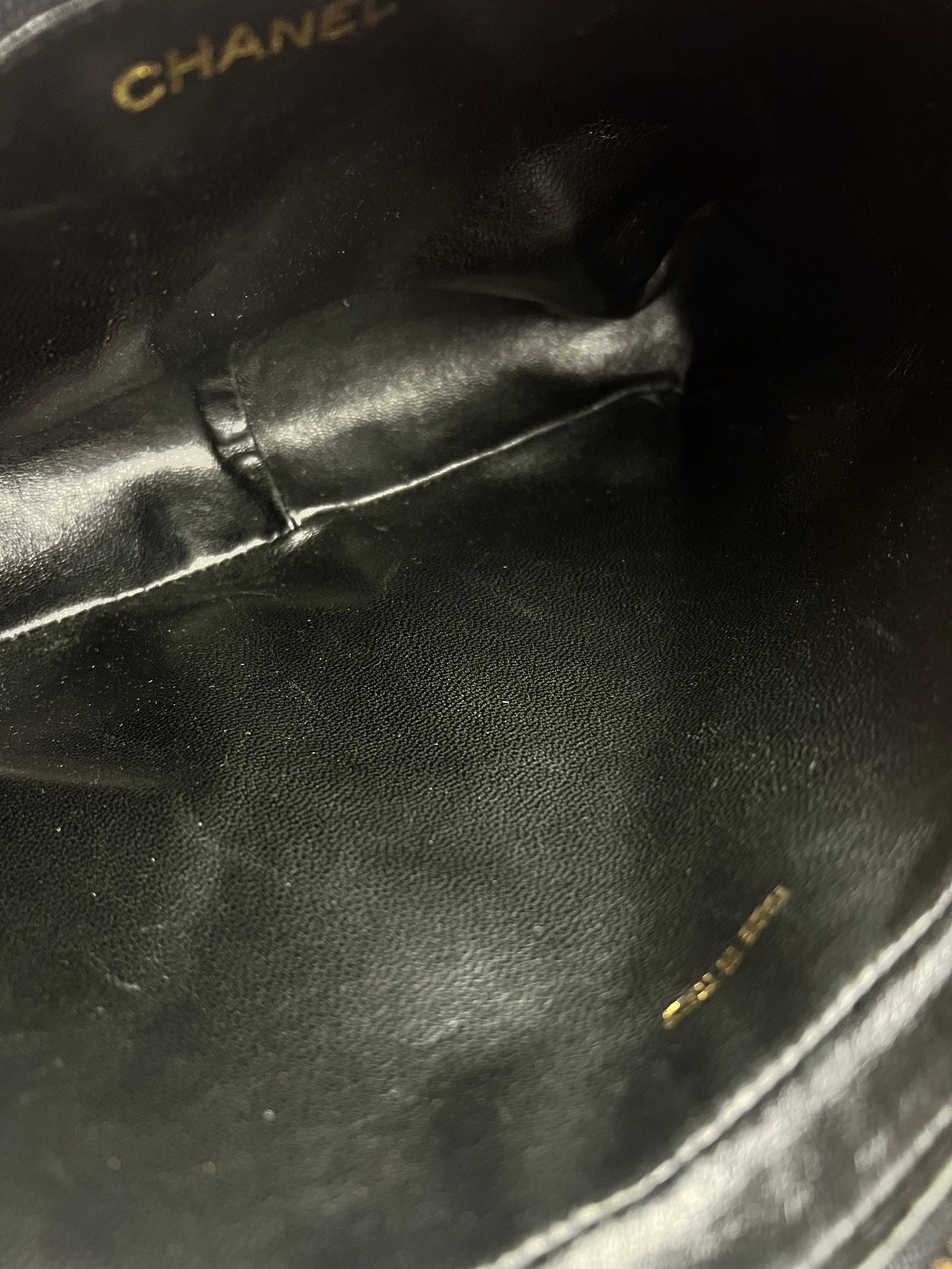 Chanel Suede CC Matelasse Camera Bag '88