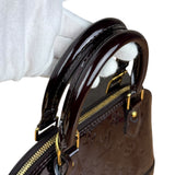 Louis Vuitton Monogram Vernis Alma BB Amarante 2Way Bag