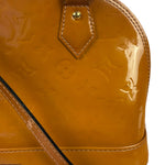 Louis Vuitton Mustard Orange Vernis Alma Two-Way Bag BB