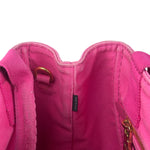 Prada Pink Canapa Canvas Handbag