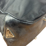 Prada Black Nylon Tessuto Shoulder Bag