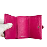 Balenciaga Hot Pink Papier Mini Wallet