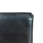 Louis Vuitton Black Leather Bi-Fold Wallet