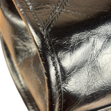 Prada Calfskin Bonnie Shoulder Bag Black