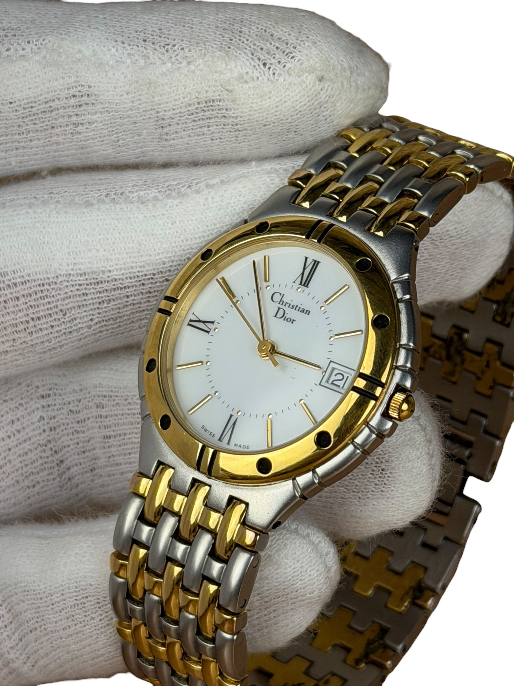 Dior 2tone White Dial Datejust