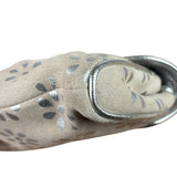 Celine Grey/Silver Suede/Leather Daisy Pochette