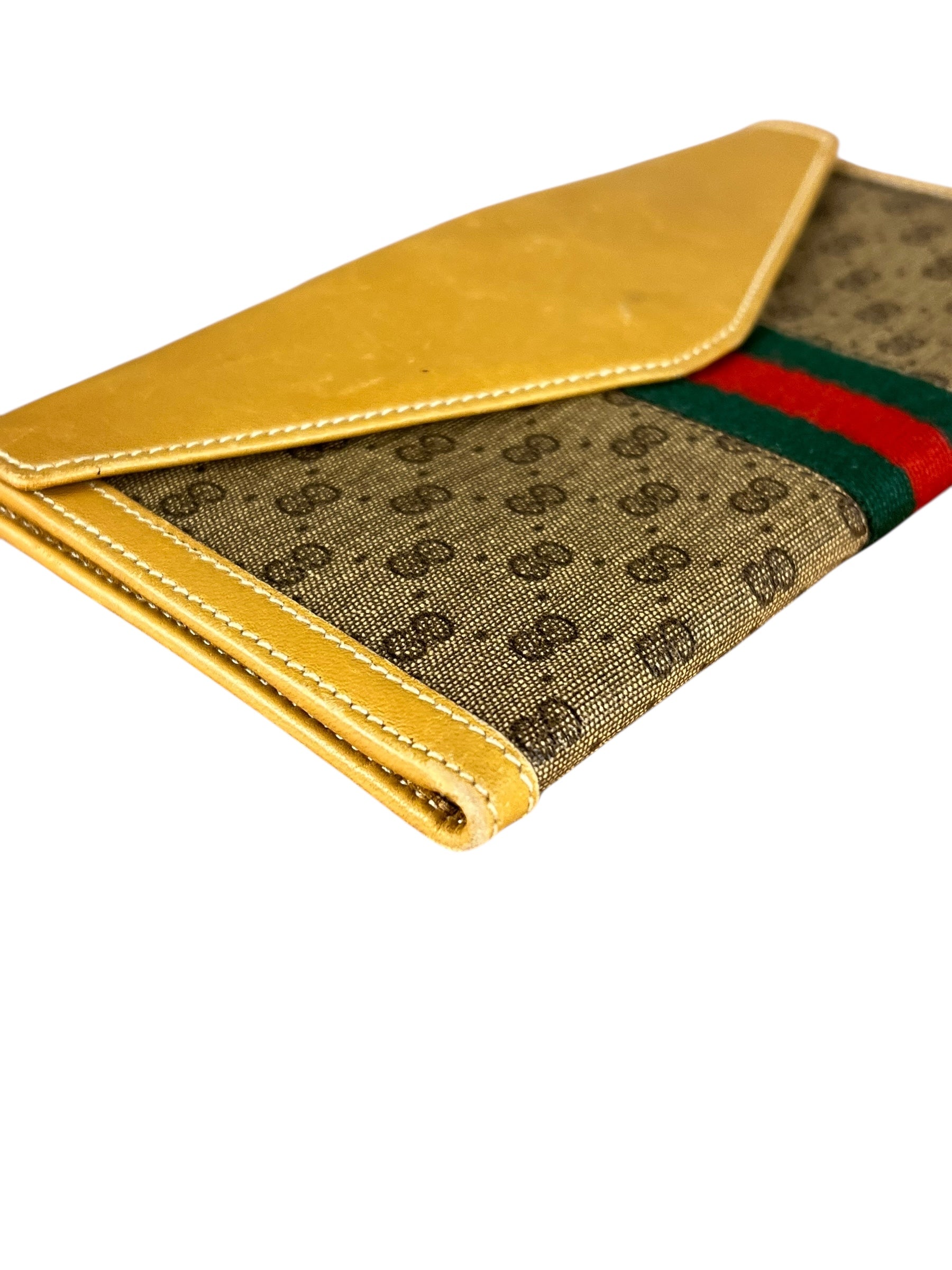 Gucci GG Vintage Sherry Line Long Wallet