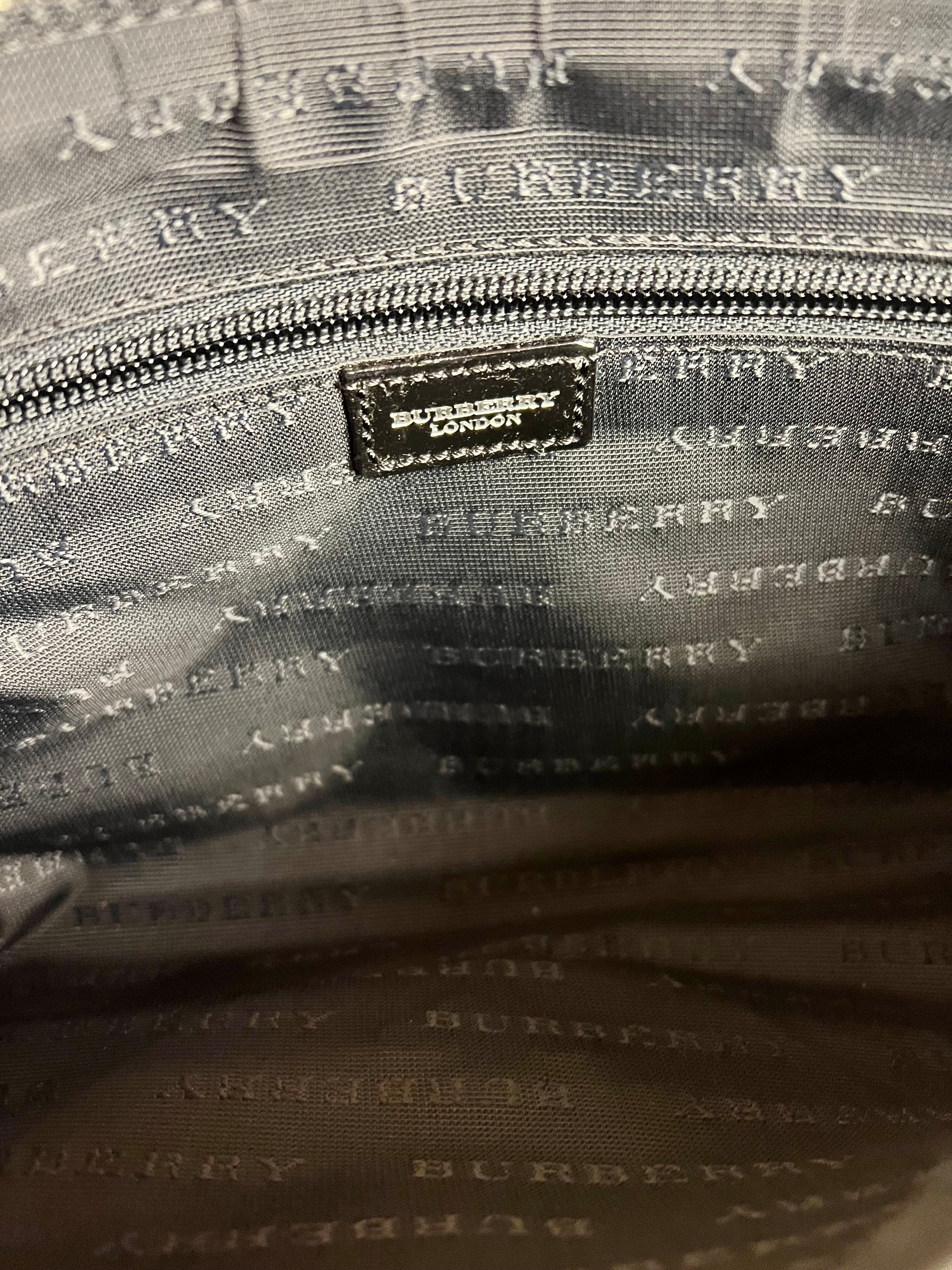 Burberrys Nova Check Flap Shoulder Bag
