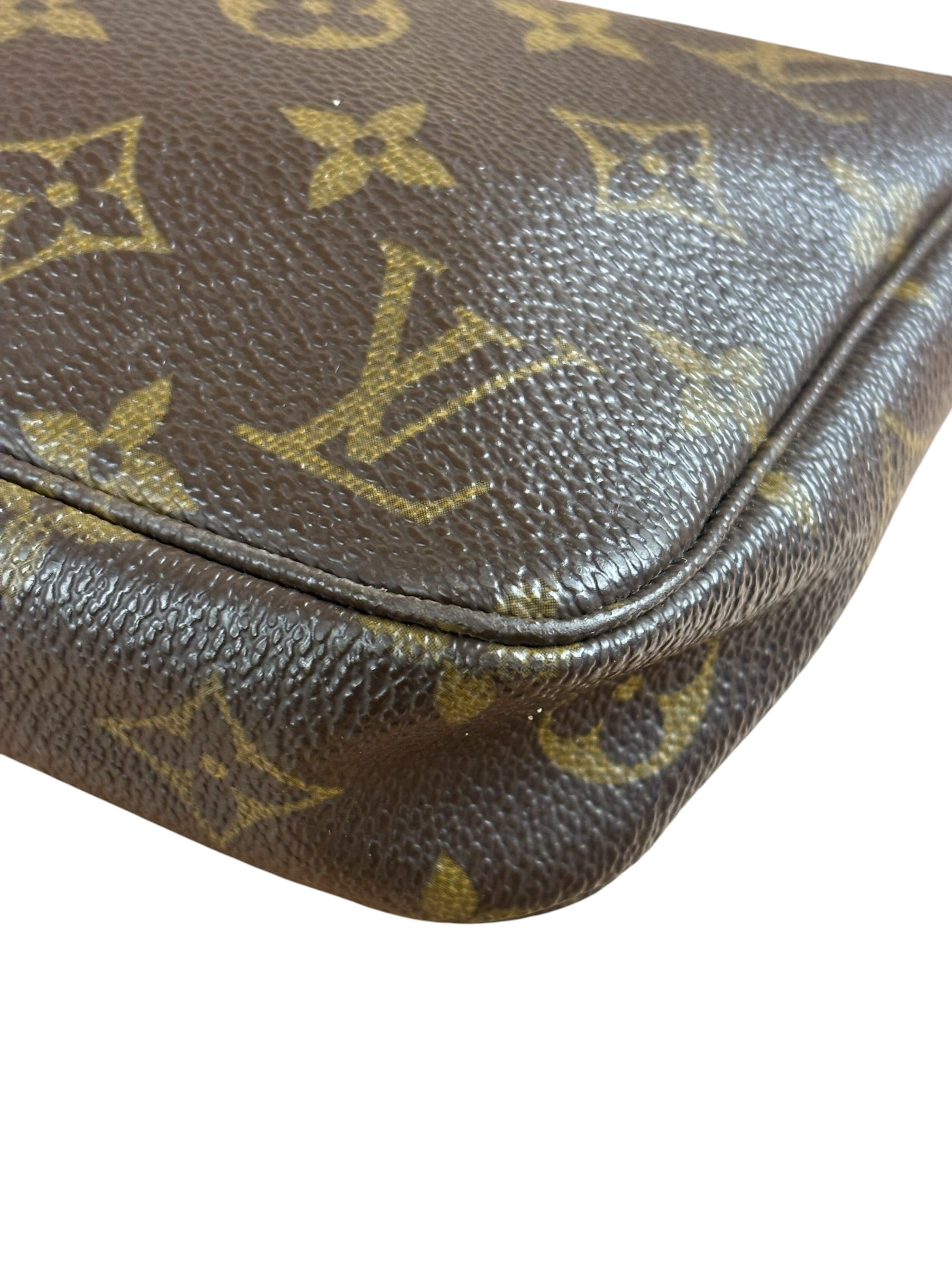 Louis Vuitton Monogram Pochette Replaced LV Strap