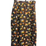 Christian Dior Black Floral Pattern Two-Piece Set