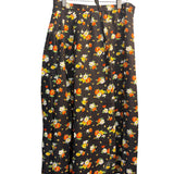 Christian Dior Black Floral Pattern Two-Piece Set