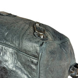 Balenciaga Vintage Dark Blue Leather Classic City Bag