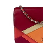 Chanel Pink Leather Wallet on Chain Crossbody Bag 2017