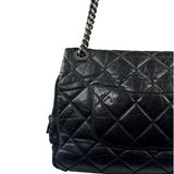 Chanel Black Quilted Calfskin Portobello Flap Bag 2013