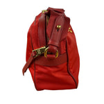 Prada Red Nylon Camera Crossbody Bag