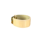 Louis Vuitton Monogram Vernis Logo Bracelet Yellow