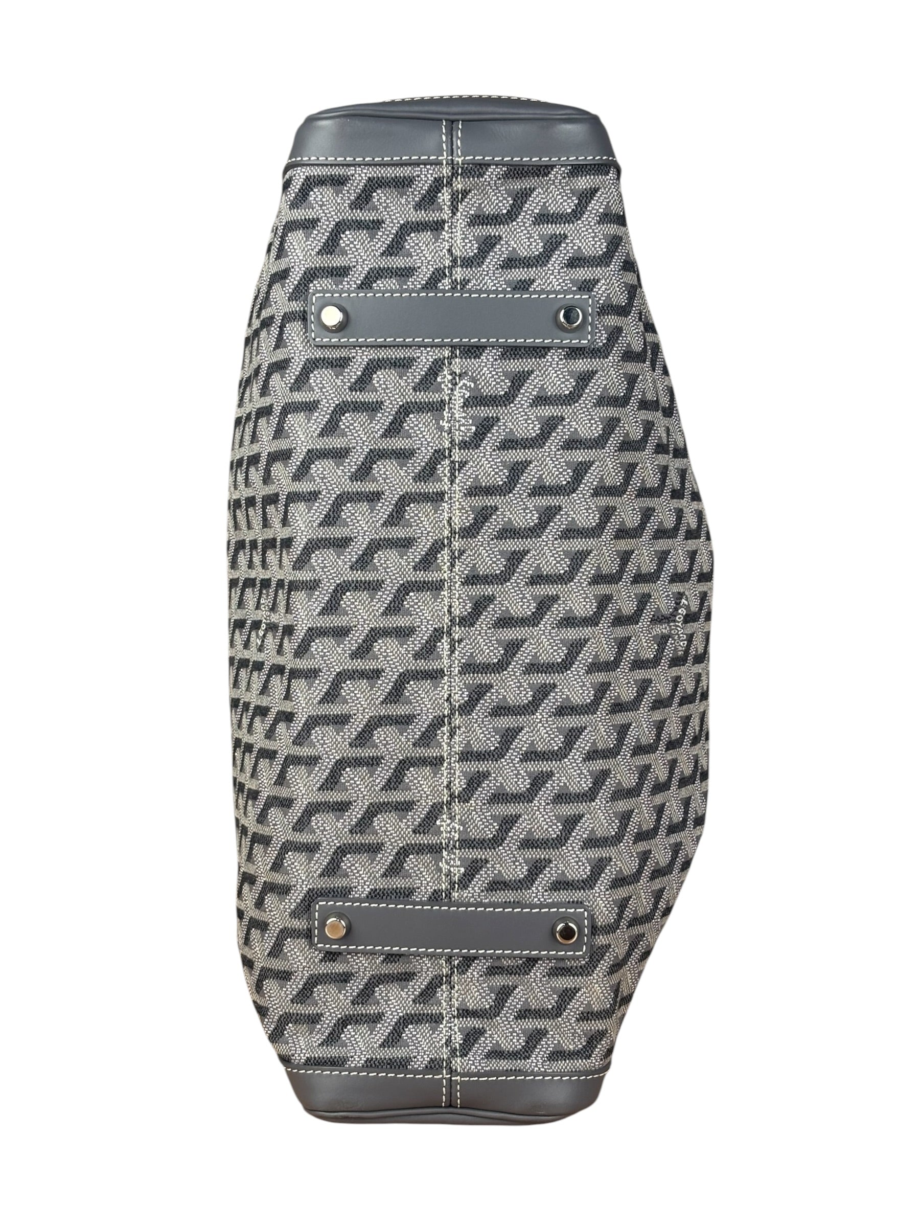 Goyard Grey Canvas Voltaire 2Way Tote