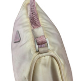 Prada Pink Nylon Tessuto Pochette