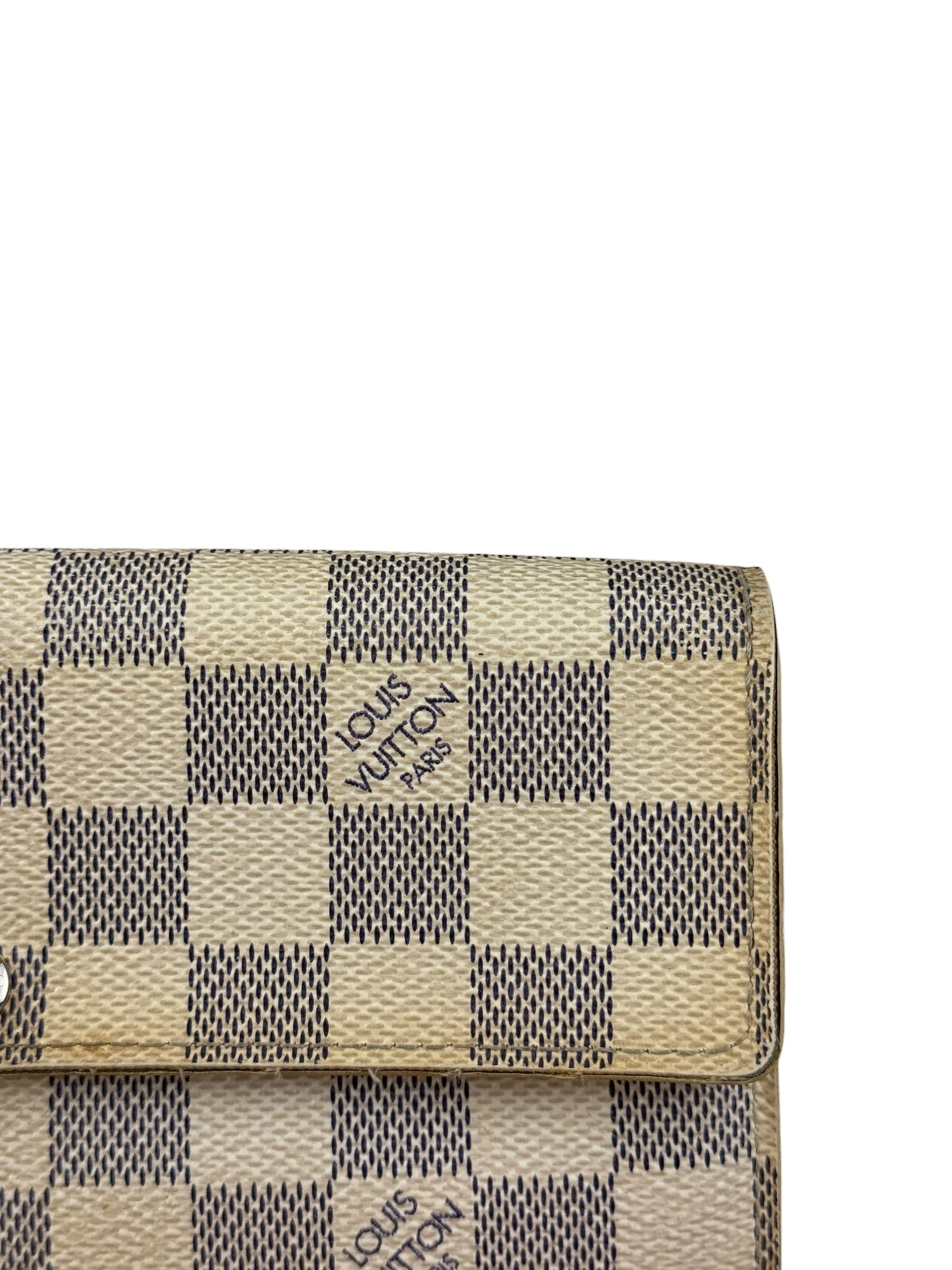 Louis Vuitton Damier Azur Long Wallet