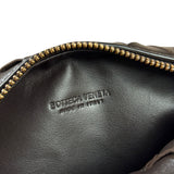Bottega Veneta Brown Leather Intrecciato Mini Wallace Hobo Bag