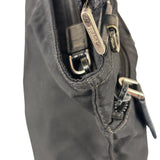 Prada Vintage Black Nylon Crossbody Bag