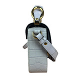 Chloé Mini Grey Croc Embossed C 2Way Bag
