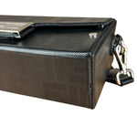 Fendi Soft Trunk Baguette Black