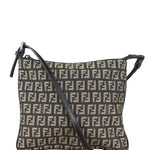 Fendi Vintage Brown Zucca Crossbody