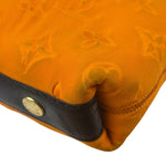 Louis Vuitton Vintage Orange Monogram Neoprene Scuba Clutch
