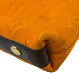 Louis Vuitton Vintage Orange Monogram Neoprene Scuba Clutch