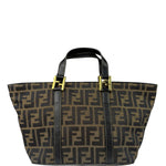 Fendi FF Vintage Zucca Print Top Handle Tote