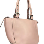 Salvatore Ferragamo Pink Saffiano Leather Shoulder Bag