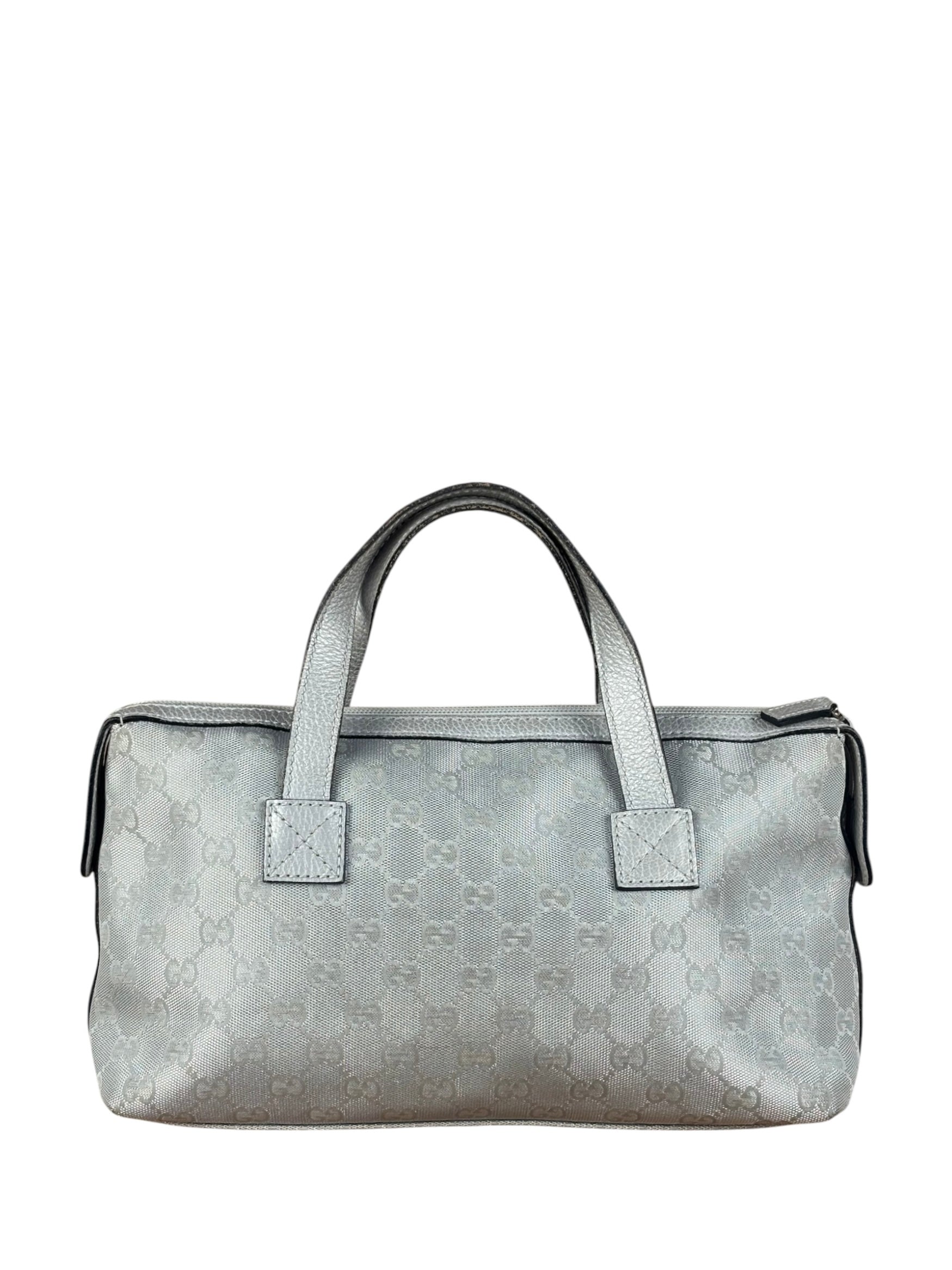 Gucci Vintage GG East-West Boston Bowling Handbag