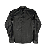 Christian Dior Bee Black Polyester Button-Up Shirt