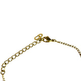 Dior Goldtone Letter Block Bracelet