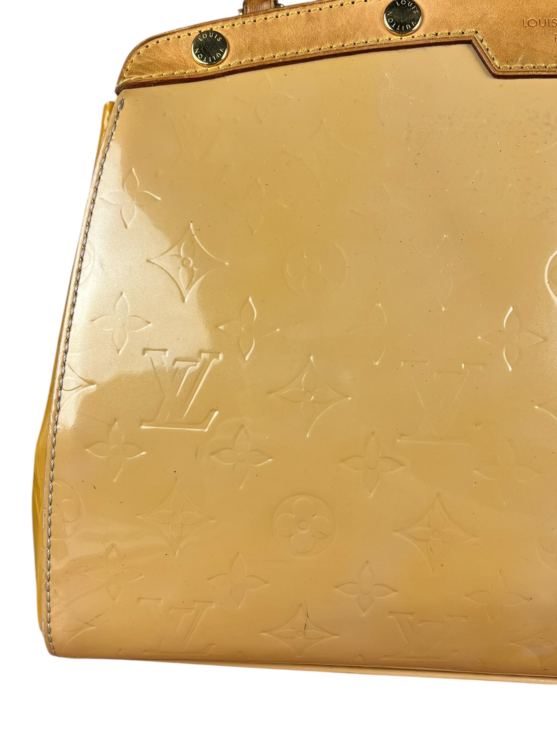 Louis Vuitton Monogram Vernis Brea MM 2-Way Bag
