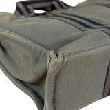 Hermes Grey Canvas Fourre Tout PM