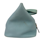 Hermes Blue Leather Picotin Lock 18 Bucket Bag