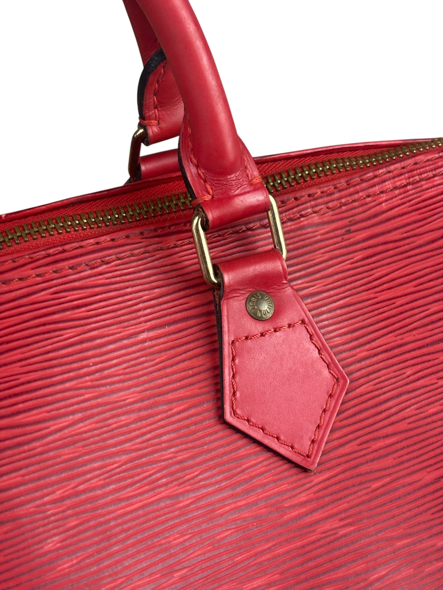 Louis Vuitton Red Epi Leather Speedy 30