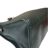 Balenciaga Green Calfskin Metallic Trim Giant 12 City Bag