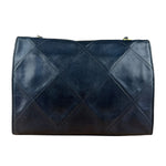 Chanel Black Diamond Stitch Flap CC Bag 1988