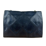 Chanel Black Diamond Stitch Flap CC Bag 1988