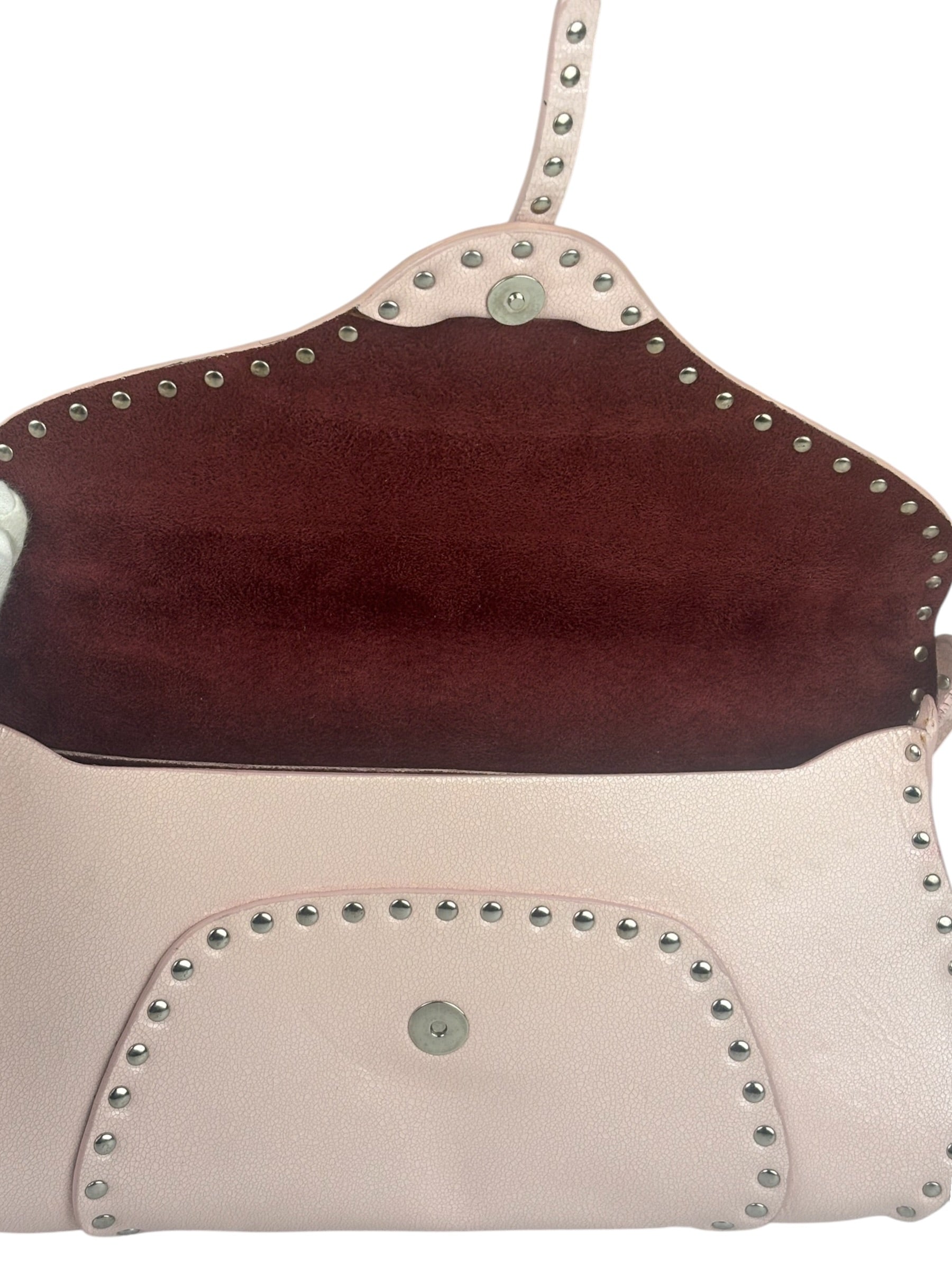 Celine Vintage Pink Triomphe Poulbot Shoulder Bag
