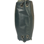 Chanel Sage Green Quilted Leather Flap Bag 2011