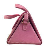 Jacquemus Pink Nubuck Le Porte Hand/Shoulder Bag