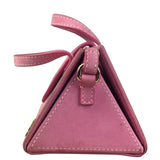 Jacquemus Pink Nubuck Le Porte Hand/Shoulder Bag