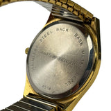 Jules Jurgensen Quartz Day Date Gold Toned Watch