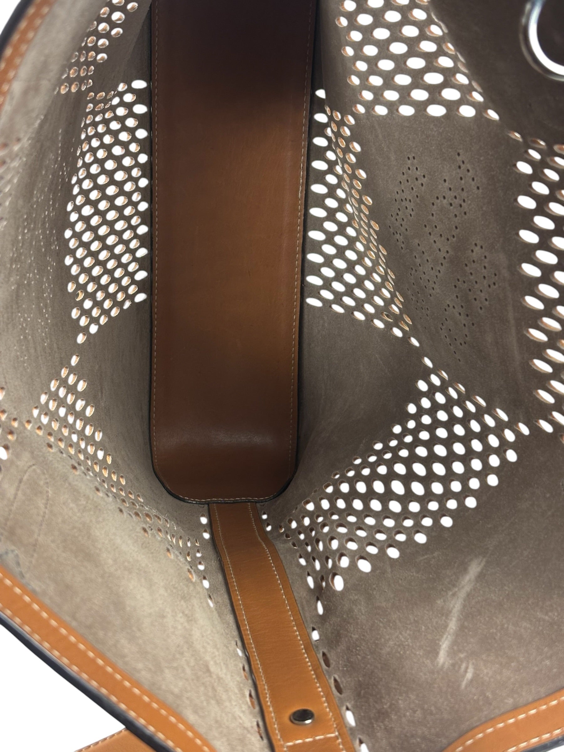 Louis Vuitton Cognac Damier Nomade Oversized Tote