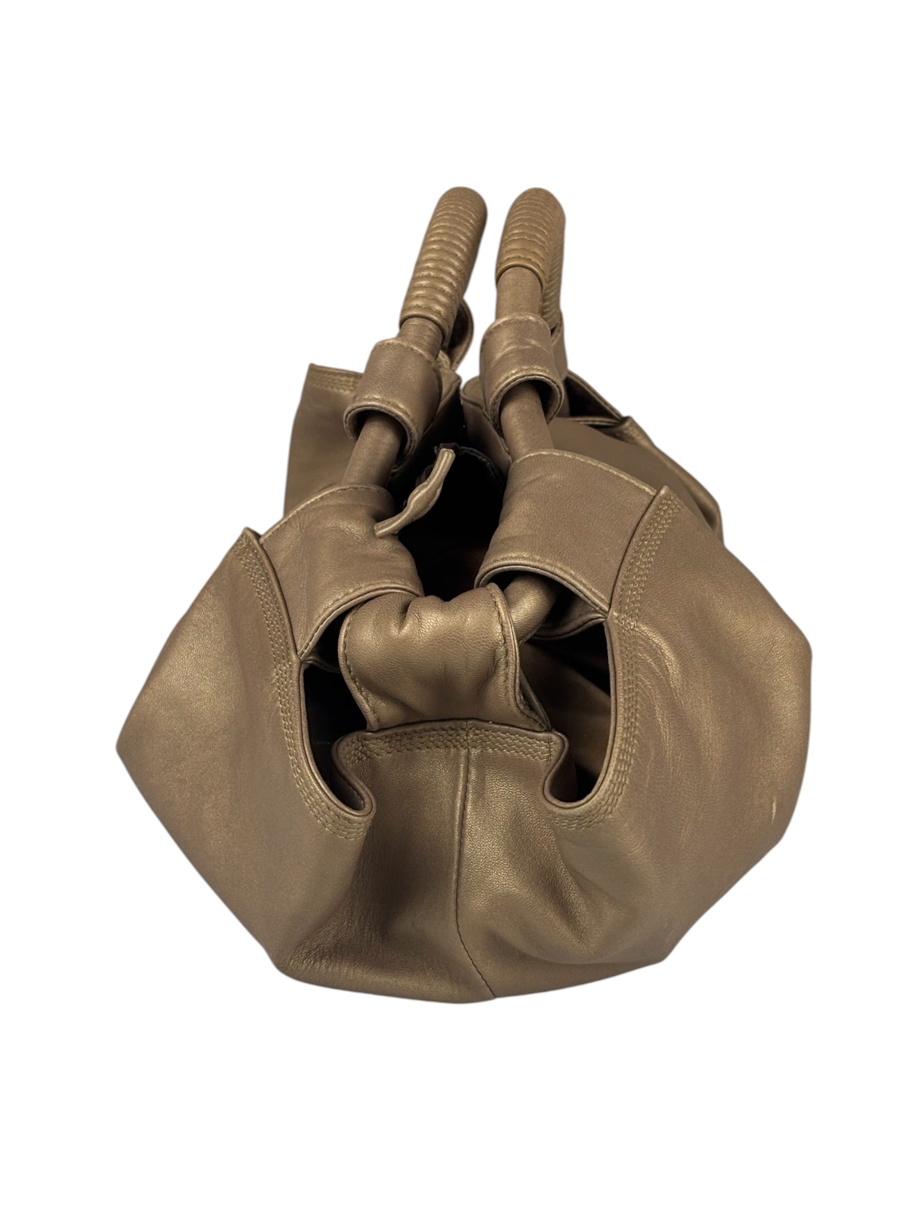 Loewe Beige Nappa Aire Anagram Hand Bag